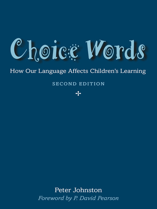Cover image for Choice Words